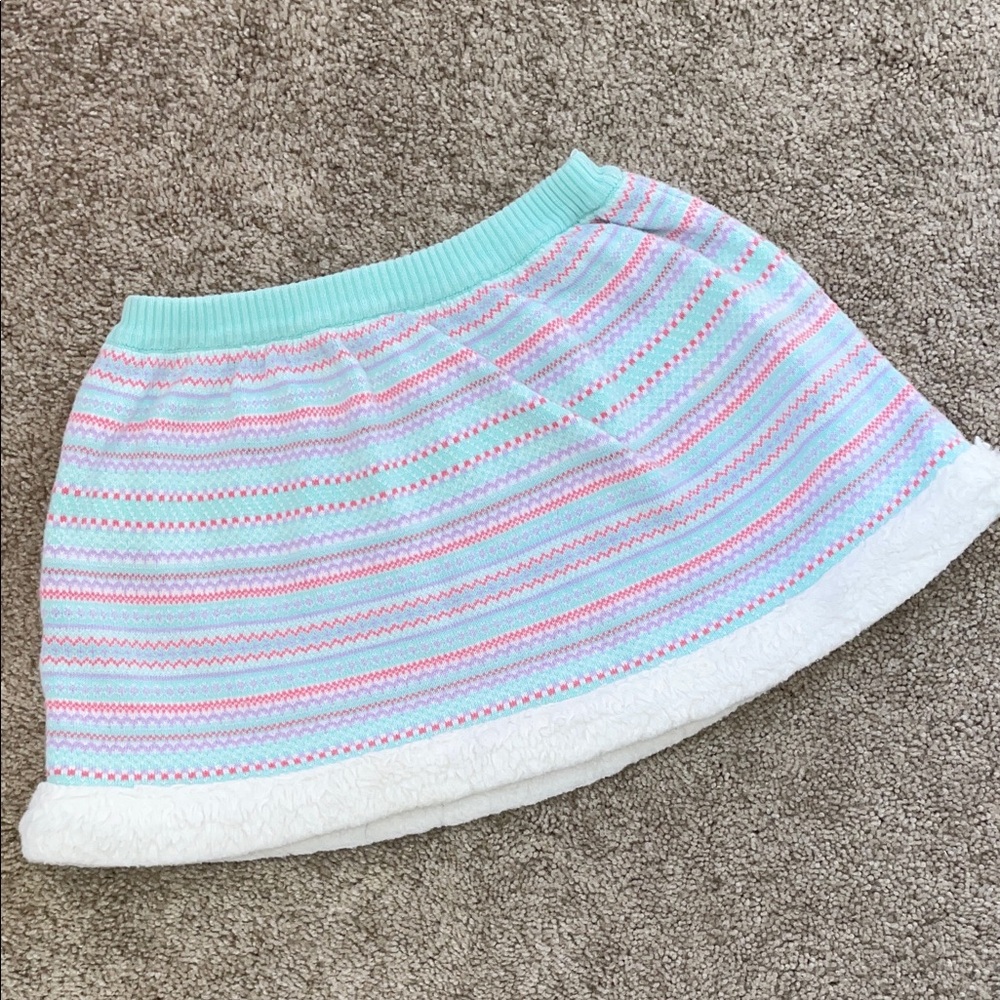 Like New Fairisle Aztec -like Skirt